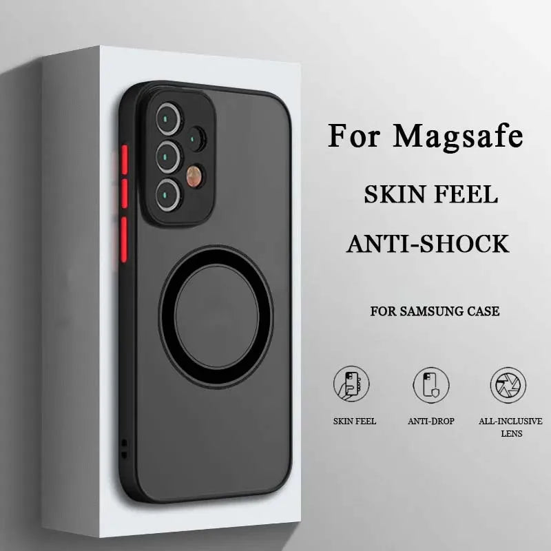 MagSafe Magnetic Case for Samsung Galaxy S20 S21 S22 S23 S24 S25