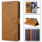 Business Leather Wallet Case for Samsung Galaxy S22 S23 S24 S25 S26