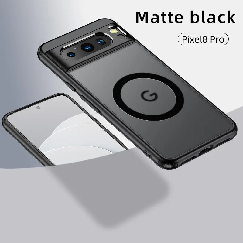 Magnetic Wireless Charging Case For Google Pixel 10 9 Pro 8A 7A
