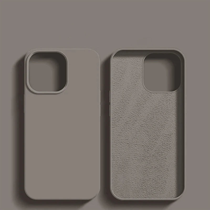 Shockproof Silicone Case for iPhone 11 12 13 14 15 16 17 Pro Max