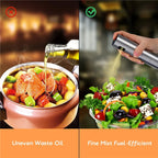 BBQ Oil Spray Bottle 304 Stainless Steel Olive Oil & Vinegar Sprayer