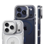 MagSafe Clear Bumper Stand Case for iPhone 12 13 14 15 16 17 Pro Max