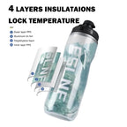 ESLNF Insulated Cycling Water Bottle Large Capacity Cup