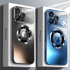 MagSafe Glass Camera Lens Case for iPhone 11 12 13 14 15 16 17 Pro Max
