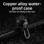 ROCKBROS Copper Alloy Bike Bell Non-Slip Bicycle Safety Warning Bell
