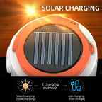 Solar LED Camping Light Bulb Rechargeable Emergency Lamp