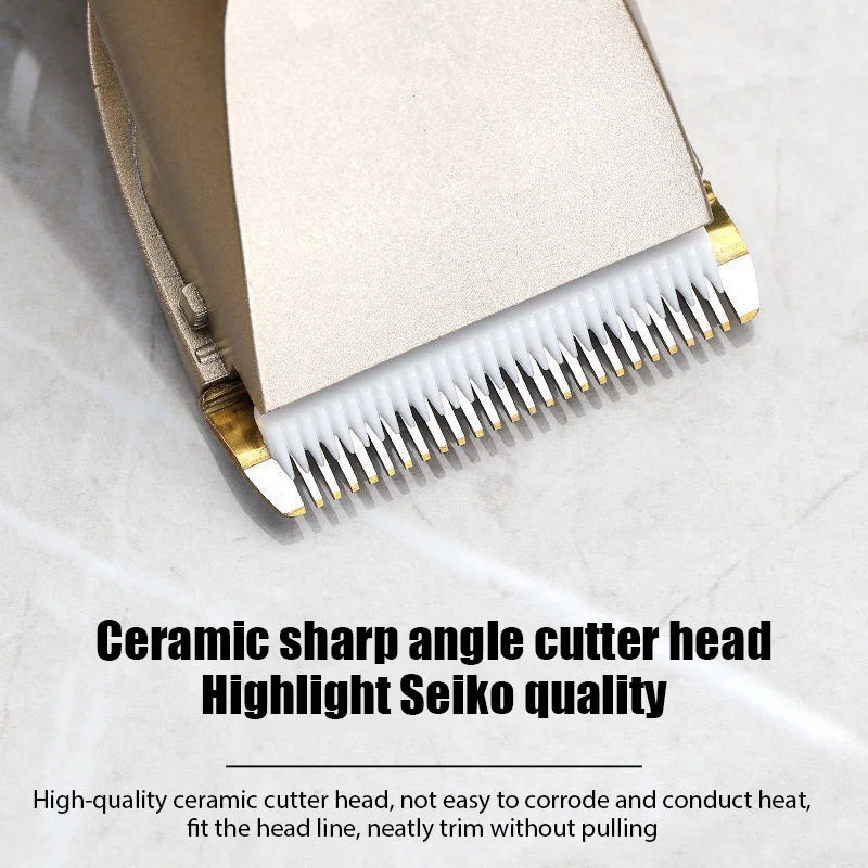 Electric Hair Clipper for Men Professional Rechargeable Trimmer