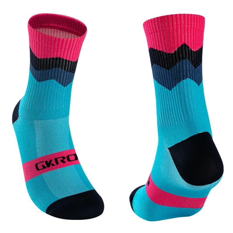 Cycling Socks Men Women Compression Road MTB Bike Racing Sports Unisex