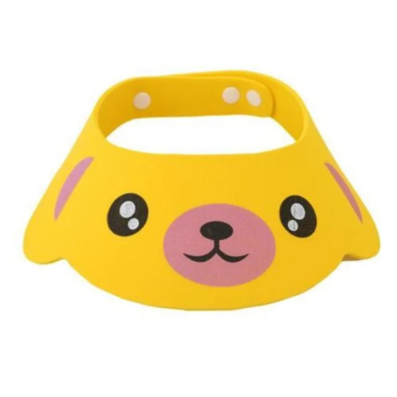 Adjustable Baby Shampoo Cap Waterproof Bath Hat
