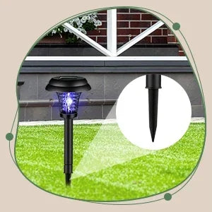 Solar Mosquito Killer Lamp Outdoor Bug Light