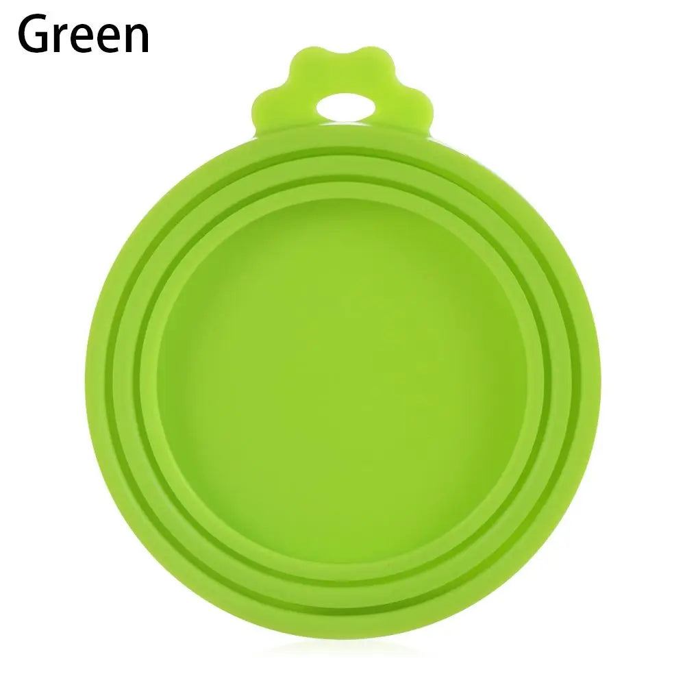 3 in 1 Silicone Can Lid Cover Reusable Fresh Food Storage Seal Lid