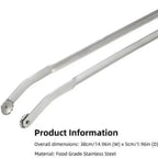BBQ Sausage Tongs UK Stainless Steel Grill Cooking Tongs