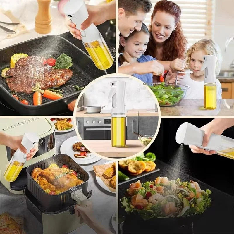 Oil Spray Bottle for Cooking Olive Oil & Vinegar Mist Sprayer