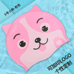 Cartoon Clownfish Kids Silicone Swimming Cap Waterproof Swim Hat