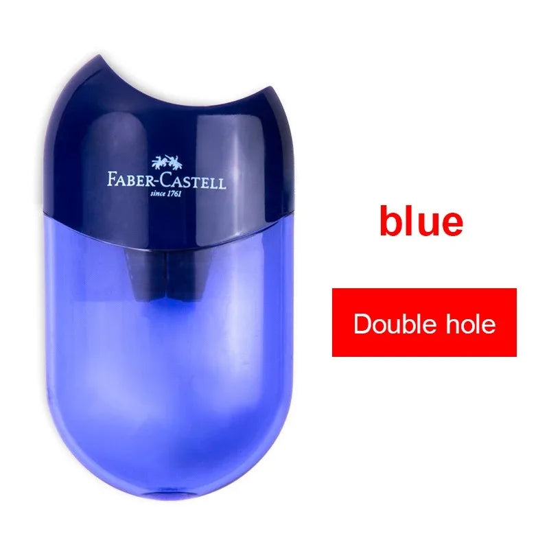 FABER-CASTELL Mini Pencil Sharpener Dual Hole Portable Sharpener