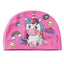 Kids Cartoon Swimming Cap Elastic Fabric Swim Hat