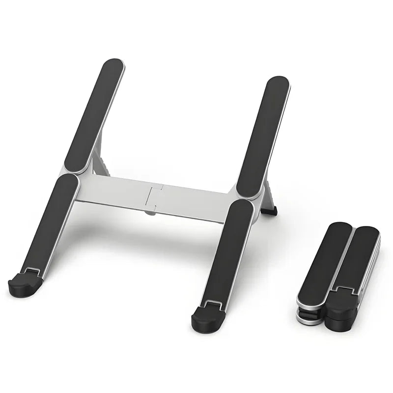 Metal Mini Foldable Laptop Stand Adjustable Portable 10-17 Inch