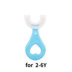 Baby 360° U Shape Toothbrush Soft Silicone Kids Teeth Brush