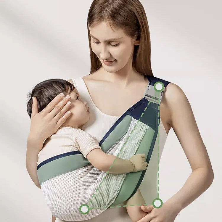Ergonomic Baby Carrier with Hip Seat Front Carry Infant Sling 0-24M Main image