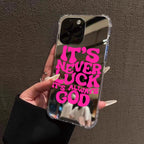 Graffiti Mirror Acrylic Case for iPhone 11 12 13 14 15 16 17 Pro Max