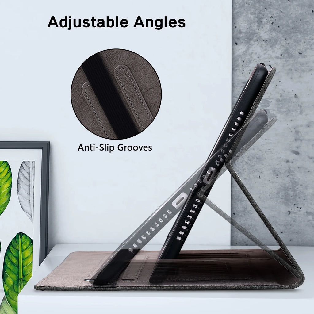 Leather Flip Case for iPad Air 11 13 A16 11th Pro 11 Mini 6 Cover