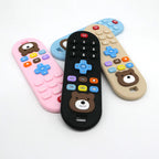 Silicone Remote Control Baby Teether Toy Set