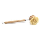 Wooden Dish Brush Long Handle Pot Cleaning Brush