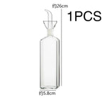 High Borosilicate Glass Oil Pot Leakproof Oil & Vinegar Dispenser Bottle