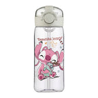 Stitch Kids Water Bottle 400ML Leakproof School Cup