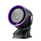 Wireless Rechargeable Fan UK 100-Speed Turbo Fan with Display
