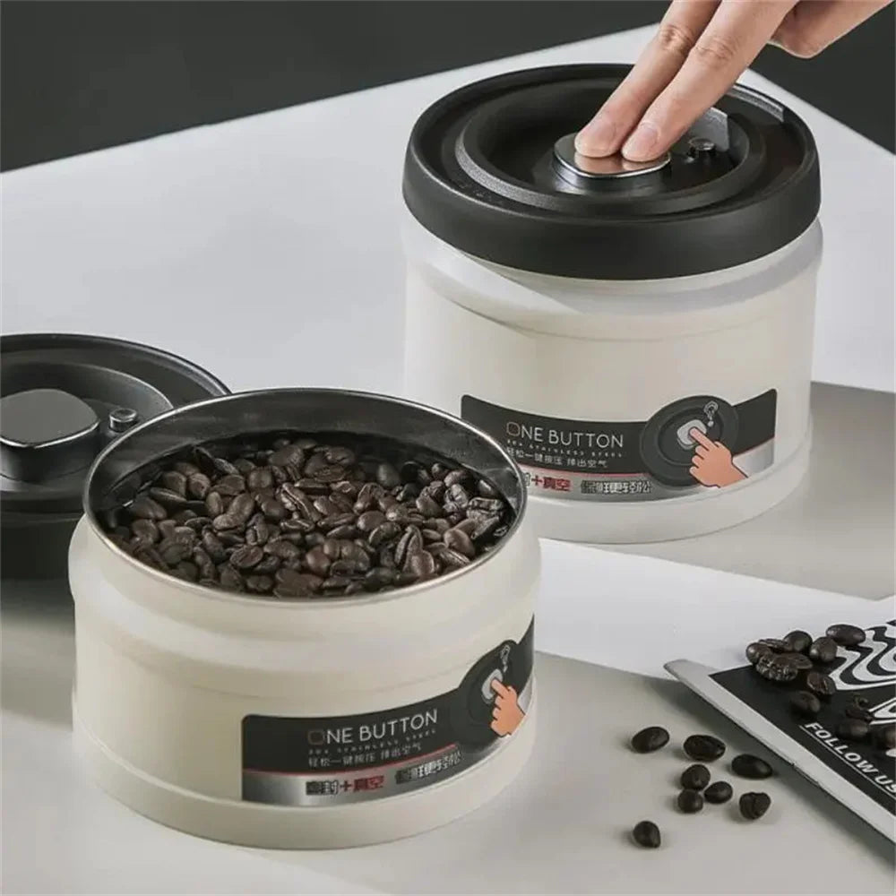 Vacuum Coffee Bean Storage Canister Secondary image