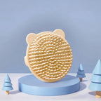 Baby Hair Brush Soft Scalp Massager Cute Bear Bath Brush