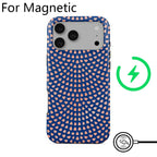 Luxury Ballerina Magnetic Case for iPhone 17 16 15 14 13 Pro Max Cover