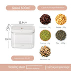 Sealed Grain Storage Jar with Scale Airtight Kitchen Food Container