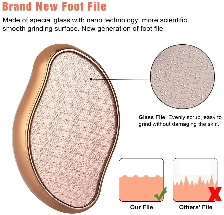 Nano Glass Foot File Callus Remover Tool
