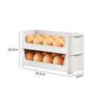 Fridge Door Egg Holder Multi-Layer Storage Rack