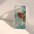 Summer Turtle Pattern Case for iPhone 11 12 13 14 15 16 17 Pro Max