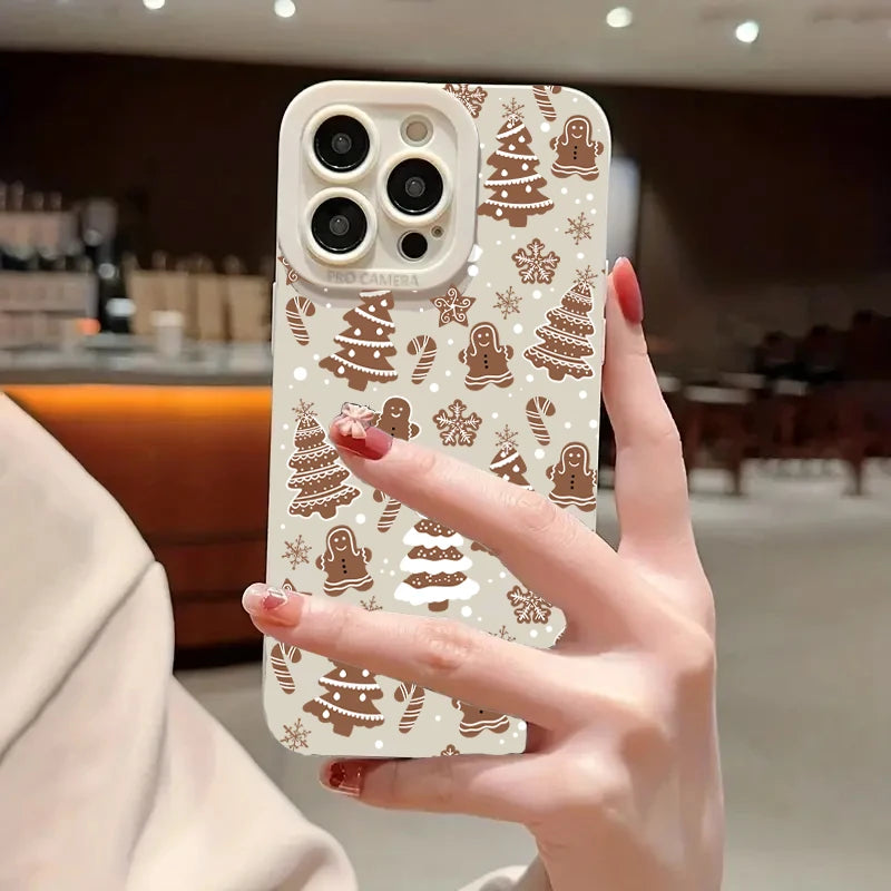 Christmas Tree Graphic Case for iPhone 11 12 13 14 15 16 17 Pro Max