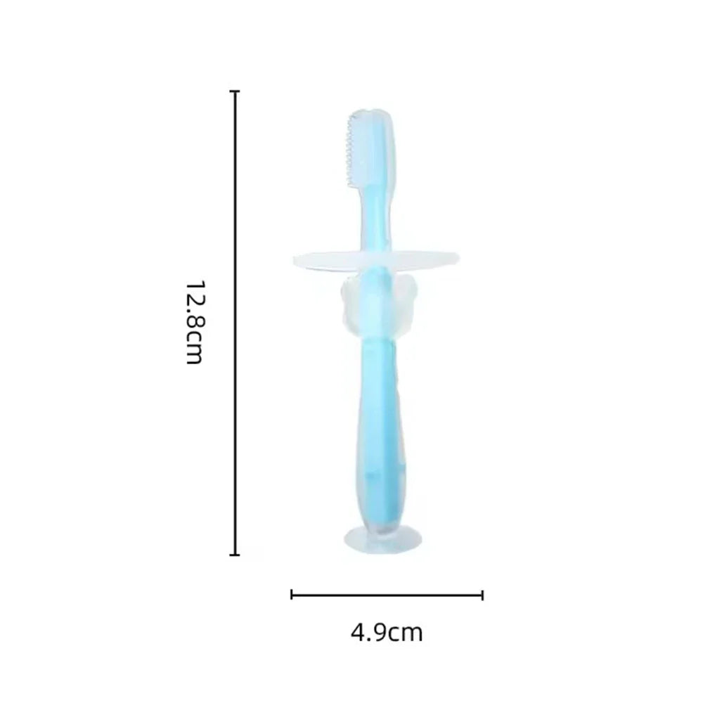 100% Food Grade Silicone Baby Toothbrush Teether Brush