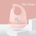 Silicone Baby Bib Waterproof Banana Feeding Bib for Babies