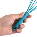 6 Inch Silicone Egg Beater Mini Manual Whisk for Baking & Cream Mixing