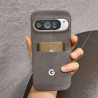 Business Leather Card Holder Case For Google Pixel 10 Pro XL 9 8A