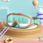 Kids Swimming Goggles Anti-Fog UV Protection Wide View