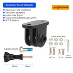 Aluminium Bike Computer Mount GPS Speedometer GoPro Handlebar Bracket
