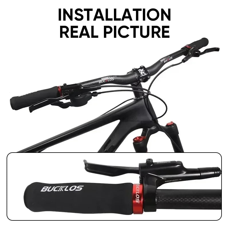 MTB Handlebar Grips Lock-On Anti-Slip Rubber Bike BMX Soft Grip