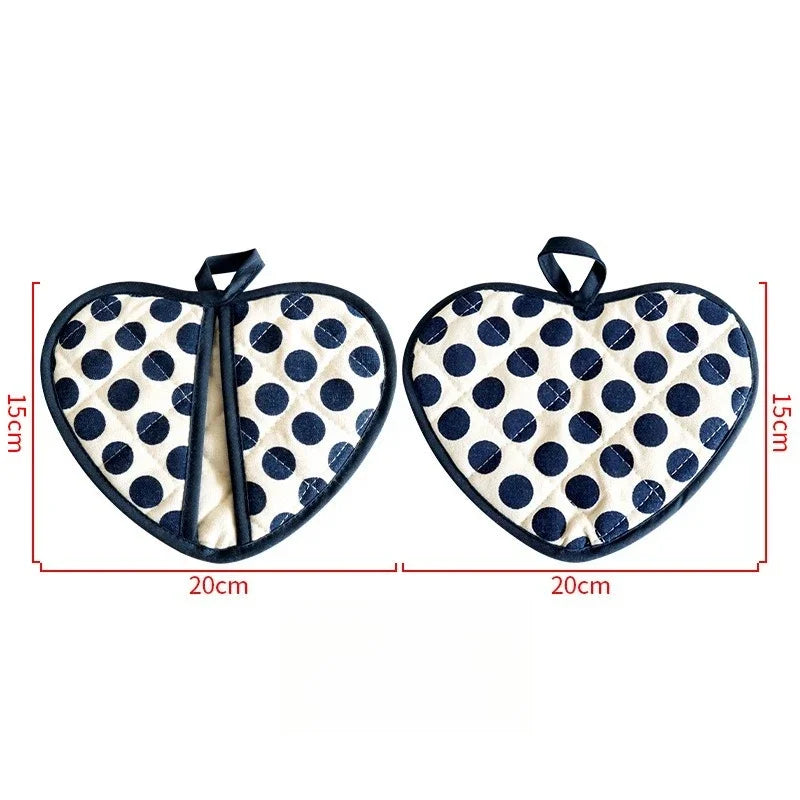 Heart-Shaped Heat Resistant Pot Clip – Anti-Scald Kitchen Hand Grip Secondary image
