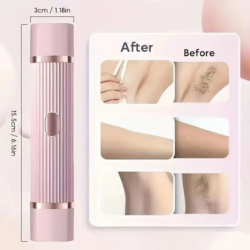 Womens Electric Razor 2 in 1 Wet Dry Portable Hair Remover