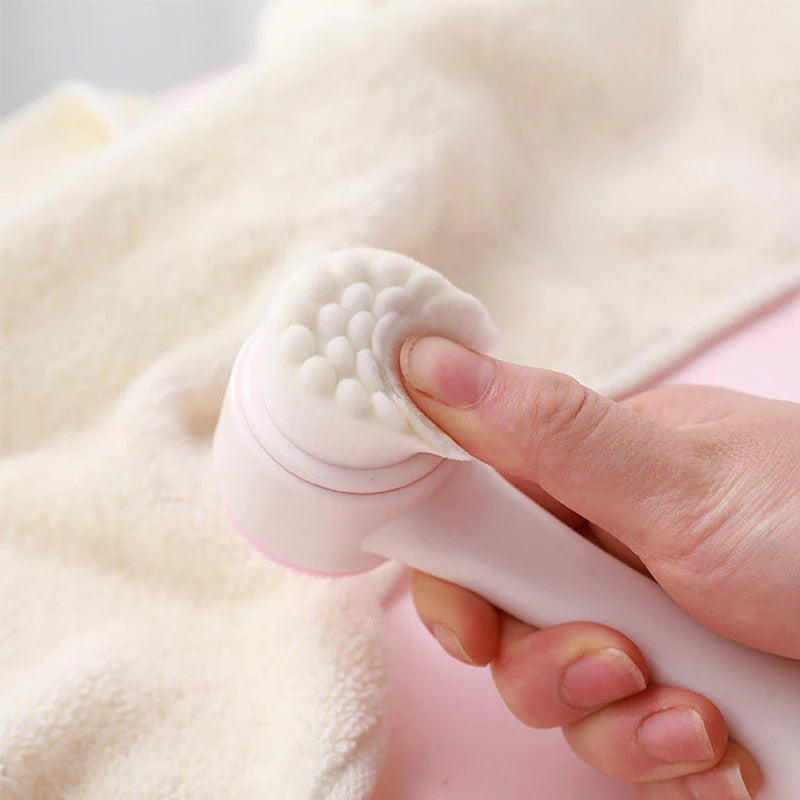 3D Silicone Facial Cleansing Brush Double Sided Soft Exfoliator