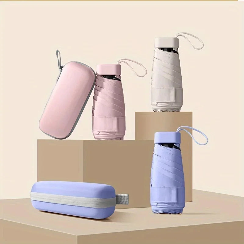 Buy Mini Travel Sun Umbrella Card Bag Design