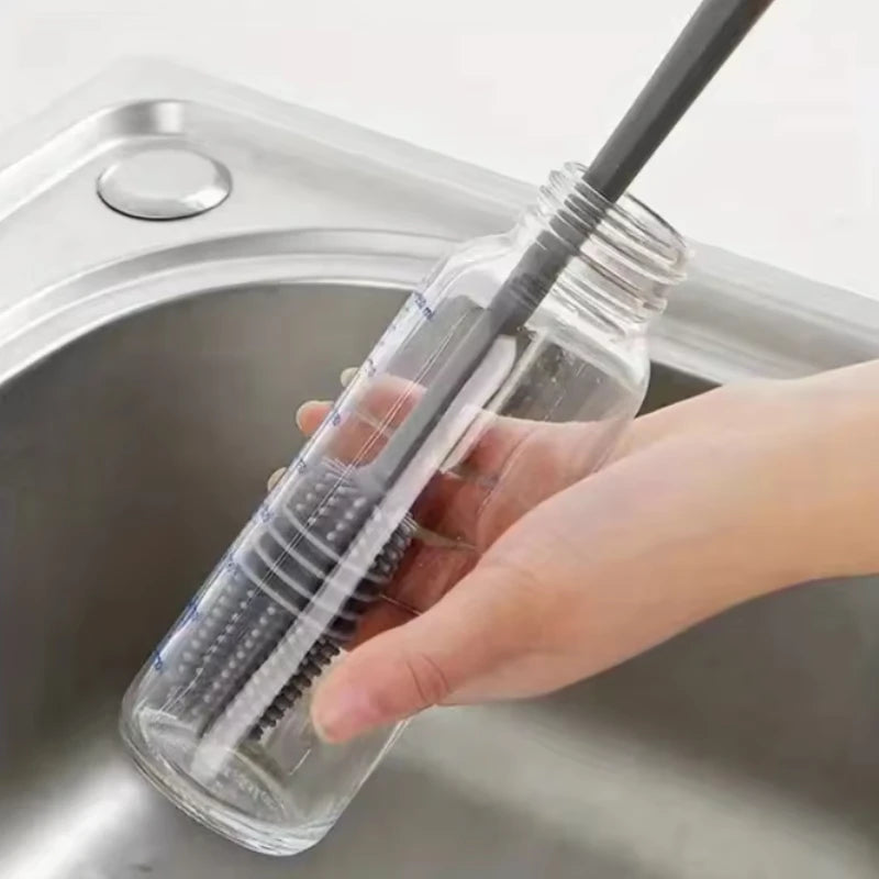 Long Handle Bottle Cup Brush Glass Cleaning Tool
